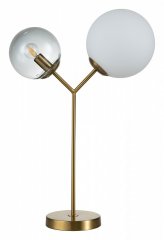 Настольная лампа декоративная Indigo Duetto 11023/2T Bronze