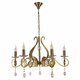 Подвесная люстра Lumien Hall Ауэрель 2031/6H-BRGD-CGN. 