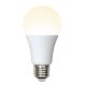 Лампа светодиодная Uniel (UL-00002371) E27 10W 3000K матовая LED-A60-10W/WW/E27/FR/MB PLM11WH. 