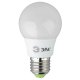 Лампа светодиодная ЭРА E27 6W 2700K матовая ECO LED A55-6W-827-E27. 