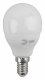 Лампа светодиодная ЭРА E14 11W 2700K матовая LED P45-11W-827-E14. 