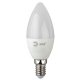 Лампа светодиодная ЭРА E14 7W 4000K матовая LED B35-7W-840-E14. 