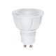 Лампа светодиодная Uniel диммируемая (UL-00003988) GU10 6W 4000K матовая LED-JCDR 6W/NW/GU10/FR/DIM PLP01WH. 