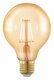 Лампа светодиодная филаментная Eglo диммируемая E27 4W 1700К золотая 11692. 