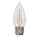 Лампа светодиодная филаментная Uniel диммируемая (UL-00003642) E27 5W 4000K прозрачная LED-C35-5W/NW/E27/CL/DIM GLA01TR. 
