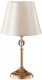 Настольная лампа Crystal Lux Flavio LG1 Gold. 