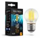 Лампа светодиодная Voltega E27 6,5W 2800K прозрачная VG10-G45E27warm9W-F 7138. 