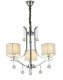 Подвесная люстра Lumina Deco Fontenea LDP 8443-3 CHR. 