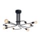 Потолочная люстра Ideal Lux Triumph PL8 Nero. 