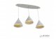 Подвесной светильник iLedex Moon WL8858-3A WH. 