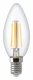 Лампа светодиодная филаментная Thomson E14 5W 4500K свеча прозрачная TH-B2066. 