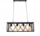 Подвесная люстра Lumina Deco Nortis LDP 11535-4 BK. 