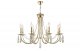 Подвесная люстра Crystal Lux Victoria SP8 Gold/Amber. 