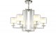 Подвесная люстра Crystal Lux Nicolas SP-PL6 Nickel/White. 