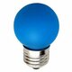 Лампа светодиодная Feron E27 1W синяя LB-3725118. 