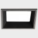 Встраиваемый светодиодный светильник Italline IT06-6019 black 3000K. 