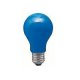 Лампа накаливания AGL Е27 40W груша синяя 40044. 