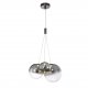 Подвесной светодиодный светильник Crystal Lux Elche SP3 Chrome. 