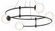 Подвесная люстра Maytoni Balance MOD317PL-04B. 