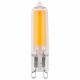 Лампа светодиодная ЭРА G9 6W 2700K прозрачная LED JCD-6W-GL-827-G9 Б0049085. 