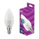 Лампа светодиодная REV C37 Е14 7W 2700K теплый свет свеча 32349 5. 