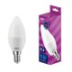 Лампа светодиодная REV C37 Е14 9W 6500K холодный белый свет свеча 32509 3. 