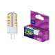 Лампа светодиодная REV JC G4 2,5W 3000K теплый свет 220V колба 32437 9. 