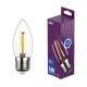 Лампа светодиодная филаментная REV С37 E27 5W DECO Premium нейтральный белый свет свеча 32488 1. 