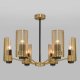 Потолочная люстра Eurosvet Grino 70139/6 латунь. 