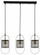 Подвесной светильник Indigo Via 10009/3P Black. 