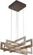 Подвесной светодиодный светильник Indigo Realta 14004/4P Brown V000010L. 