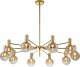Подвесная люстра Indigo Collana 13015/10R Gold V000221. 