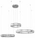 Подвесной светильник Loft IT Crystal ring 10135/3 Chrome. 