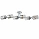 Потолочная люстра Escada Bungarus 1110/6P Chrome. 