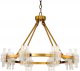 Подвесная люстра DeLight Collection KR1209 KR1209P-16 brass. 