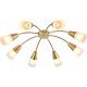 Потолочная люстра Reluce 01266-0.3-08B GOLD. 