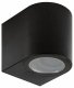 Уличный настенный светильник Uniel UUL-P51A 6W/GU10 IP65 BLACK UL-00010510. 