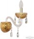 Бра Bohemia Ivele Crystal 5417 5417B/1/165 G Amber/M-1F. 