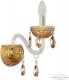 Бра Bohemia Ivele Crystal 5417 5417B/1/165 G Amber/M-1F K721. 