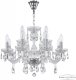 Подвесная люстра Bohemia Ivele Crystal 117 117/8+4/195 Ni. 