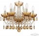 Подвесная люстра Bohemia Ivele Crystal 5413 5413/6/141 G Amber/M-1H K777. 