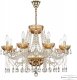 Подвесная люстра Bohemia Ivele Crystal 5413 5413/8/240 G Amber/M-1G. 