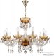 Подвесная люстра Bohemia Ivele Crystal 5417 5417/10/240 G Amber/M-1H. 