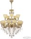 Подвесная люстра Bohemia Ivele Crystal AL7901 AL79101/10+5/250/2D B WMG P1 U Line. 