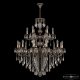 Подвесная люстра Bohemia Ivele Crystal AL7901 AL79101/12+6/300/2D B SGB. 