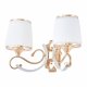 Бра Arte Milano Florentia-3857 303857/2W Wh/Gd. 