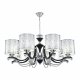 Подвесная люстра Arte Milano Florentia-6787 306787/8 Bk/Ni. 