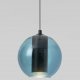 Подвесной светодиодный светильник Eurosvet Cobble 50258/1 LED бирюзовый. 