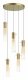 Подвесная люстра Odeon Light Scrow 5058/25LA. 