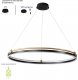 Подвесной светодиодный светильник Crystal Lux Fernando Sp88W Led Black/Gold. 
